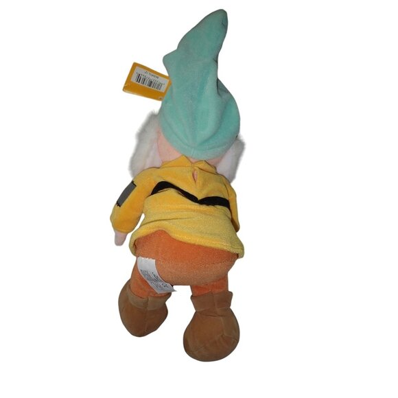 Walt Disney‎ Seven Dwarfs "Sitting Bashful" 12" Plush Disney Store New - Picture 4 of 5